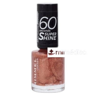 ESMALTE DE UNAS 60 SECONDS SUPER SHINE 716SPARKLING ROSE RIMMEL LONDON