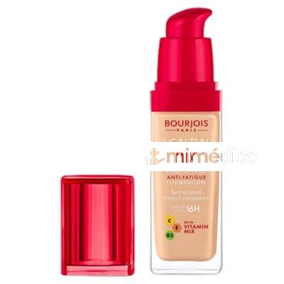 HEALTHY MIX BASE DE MAQUILLAJE ANTIFATIGA 30 ML 525 ROSE BEI BOURJOIS PARIS