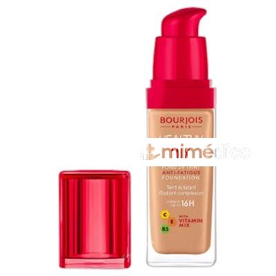 HEALTHY MIX BASE DE MAQUILLAJE ANTIFATIGA 30 ML 555 HONEY BOURJOIS PARIS