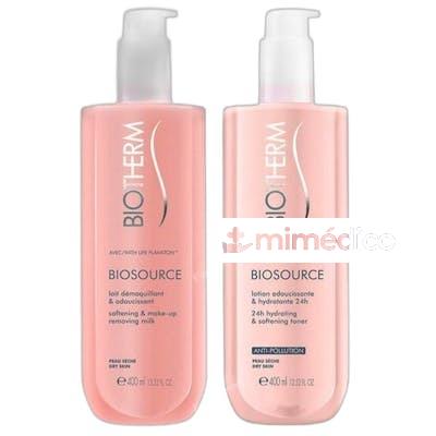 BIOSOURCE DUO DRY SKIN SET 2 PIEZAS NA BIOTHERM