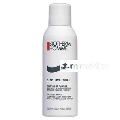 ESPUMA DE AFEITAR SENSITIVE FORCE 200 ML NA BIOTHERM