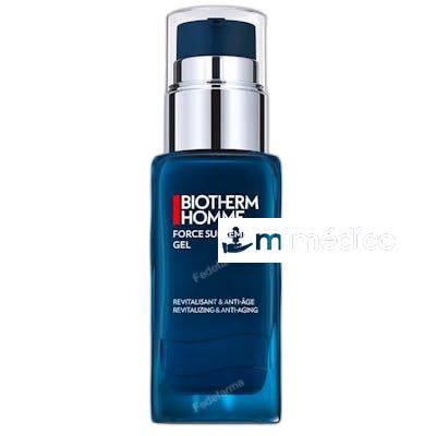 FORCE SUPREME GEL FACIAL REACTIVACION ANTIEDAD CARE HOMBRE 5 BIOTHERM