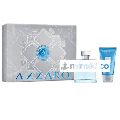 CHROME MAN SET 2 PIEZAS NA AZZARO