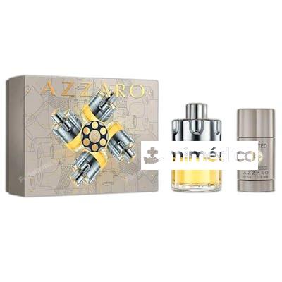 WANTED EAU DE TOILETTE 100 ML DESODORANTE STICK 75 GR NA AZZARO