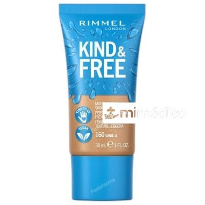BASE DE MAQUILLAJE KINDFREE 30 ML 160 VANILLA RIMMEL LONDON