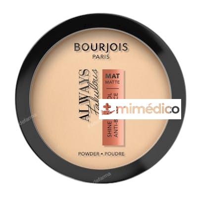 ALWAYS FABULOUS POLVO COMPACTO 10 GR 108 APRICOT IVORY BOURJOIS PARIS