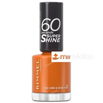 60 SECONDS SUPER SHINE ESMALTE DE UNAS 8 ML 151 TAN LINES G RIMMEL LONDON