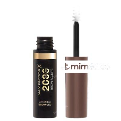 2000 CALORIE BROW SCULPT GEL 45 ML 002 SOFT BROWN MAX FACTOR