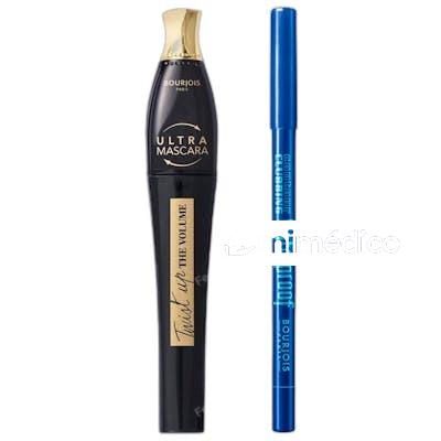 TWIST UP MASCARA CONTOUR CLUBBING DELINEADOR SET 2 PIEZAS U BOURJOIS PARIS