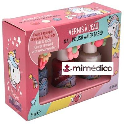 SET DE ESMALTES DE UNAS UNICORNIO 3 PIEZAS NA TAKE CARE