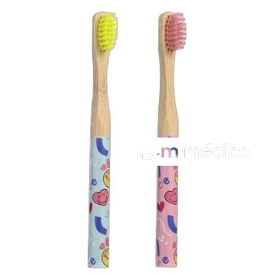 CEPILLO DE DIENTES BAMBU SMILEY WORD 2 PIEZAS NA TAKE CARE