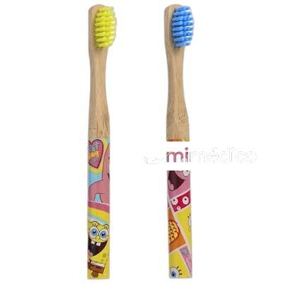 CEPILLO DE DIENTES BAMBU BOB ESPONJA 2 PIEZAS NA TAKE CARE