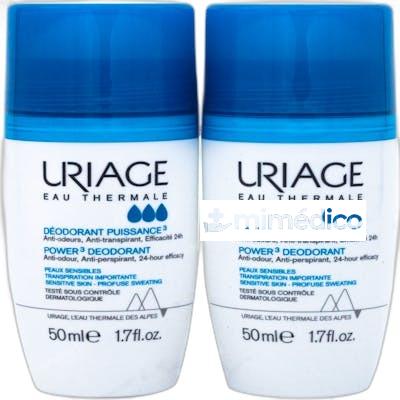 DUO DESODORANTE POWER 3 2 X 50 ML NA URIAGE