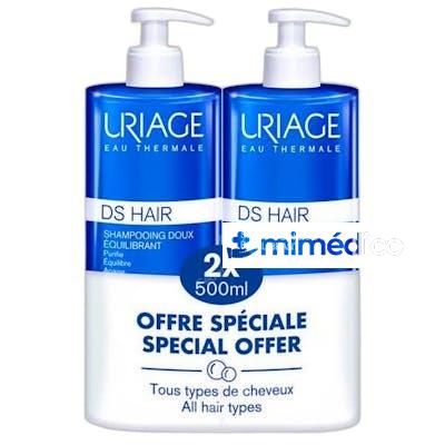 DS HAIR CHAMPU EQUILIBRANTE DUO 2 X 500 ML NA URIAGE