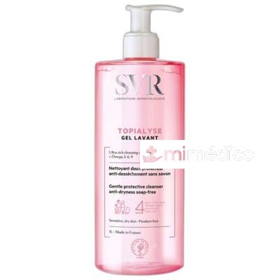 TOPIALYSE GEL LAVANT HIDRATANTE Y CALMANTE 400 ML SVR