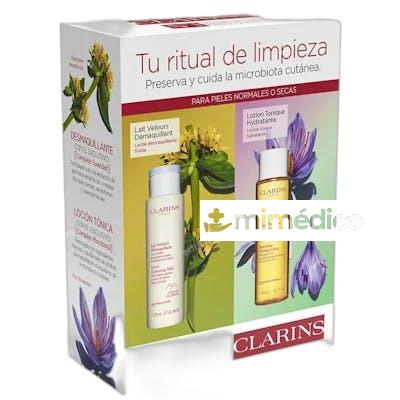 SET DE LIMPIEZA PIELES NORMALES Y SECAS 2 PIEZAS NA CLARINS