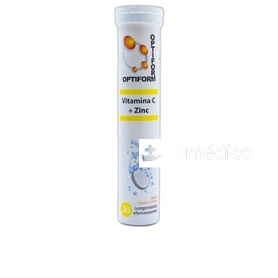 COMPLEMENTO DE VITAMINA C ZINC EFERVESCENTES LIMON 20 CAPSU NATURTIERRA