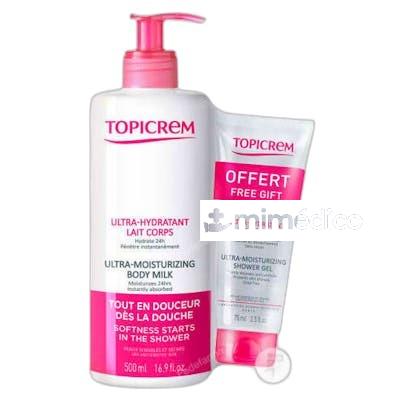 UH LECHE ULTRAHIDRATANTE CUIDADO CORPORAL SET 2 PIEZAS NA TOPICREM