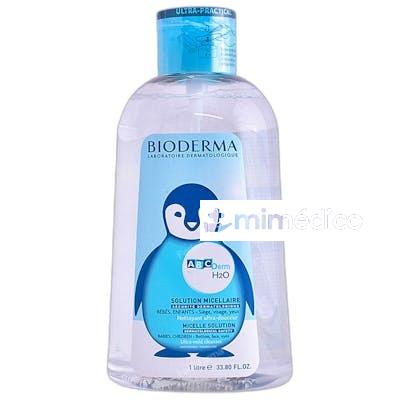 ABCDERM H2O SOLUTION MICELLAIRE 1000 ML BIODERMA