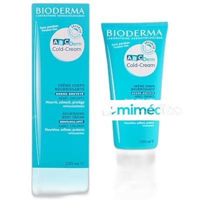 ABCDERM COLD CREAM CREMA CORPORAL NOURRISSANTE 200 ML NA BIODERMA