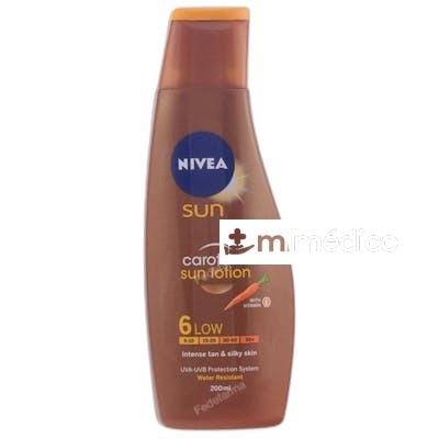 DEEP TANNING CAROTENE SUN LOTION SPF 6 200 ML 200 ML NIVEA