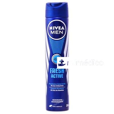 DESODORANTE MASCULINO FRESH ACTIVE EN SPRAY 200 ML 200 ML NIVEA