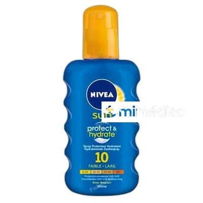 SUN PROTEGE HIDRATA SPRAY SOLAR 200 ML SPF 10 NIVEA