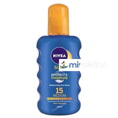 SUN PROTEGE HIDRATA SPRAY SOLAR 200 ML SPF 15 NIVEA