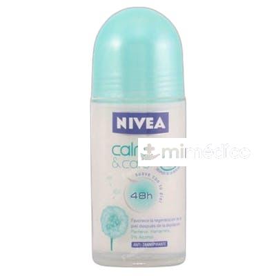 DESODORANTE CALM Y CARE EN ROLL ON 50 ML NIVEA