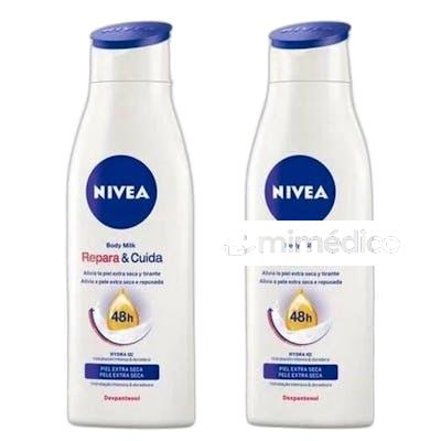 REPARA CUIDA SET BODY MILK 2 UNIDADES NA NIVEA
