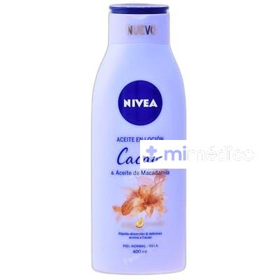 ACEITE LOCION CACAO Y MACADAMIA 400 ML 400 ML NIVEA