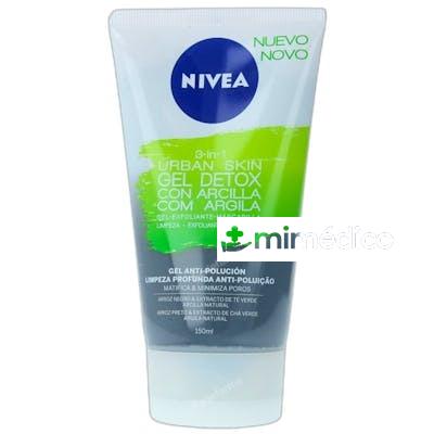 URBAN SKIN GEL DETOX CON ARCILLA 3 EN 1 150 ML NA NIVEA