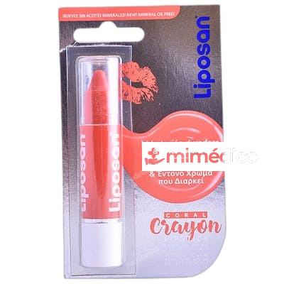 CRAYON HIDRATACION COLOR INTENSO HOT CORAL 3 GR NA LIPOSAN