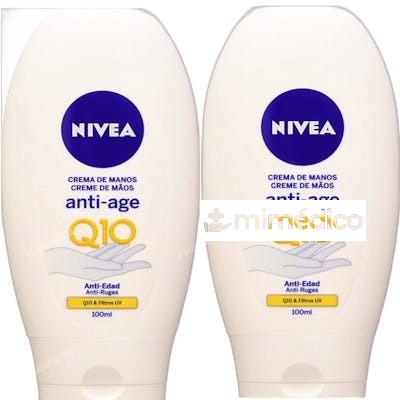 CREMA DE MANOS ANTIEDAD Q10 100 ML 2 UDS NA NIVEA