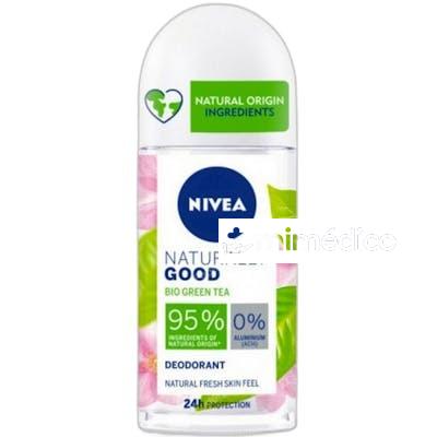 DESODORANTE ROLL ON NATURALLY GOOD GREEN TEA 50 ML NA NIVEA