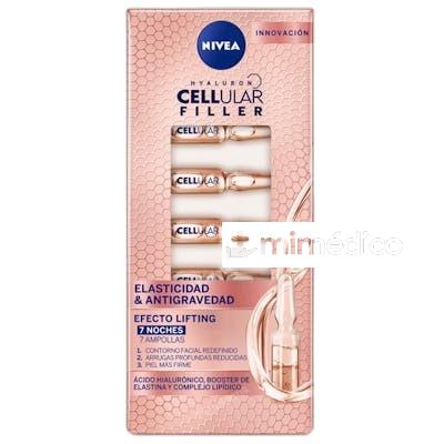 AMPOLLAS DE TRATAMIENTO FACIAL ELASTICIDAD ANTIGRAVEDAD 7 U NIVEA