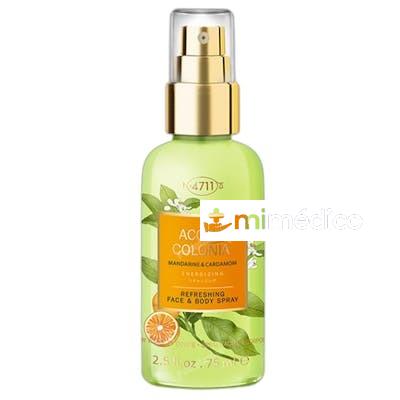 ACQUA COLONIA MANDARINA Y CARDAMOMO VAPORIZADOR CORPORAL 75 4711