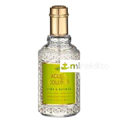 ACQUA COLONIA LIMA Y NUEZ EAU DE COLOGNE SPLASH SPRAY 50 ML 4711