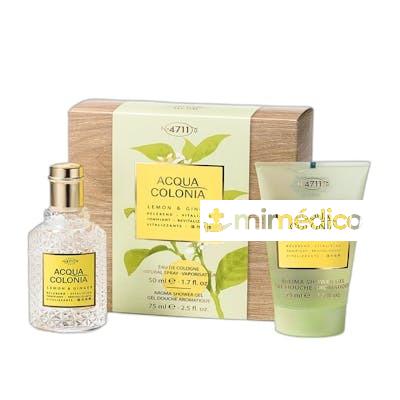 SET DE LIMON Y JENGIBRE ACQUA COLONIA 2 UNIDADES NA 4711