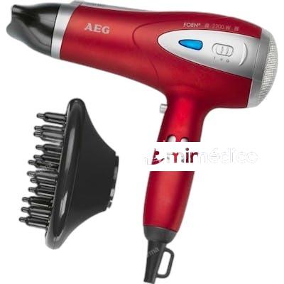 SECADOR DE PELO HTD 5584 METALLIC ROJO AEG