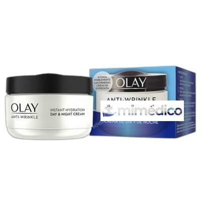 ANTIEDAD HIDRATACION INSTANTANEA CREMA DE DIA Y NOCHE 50 ML OLAY