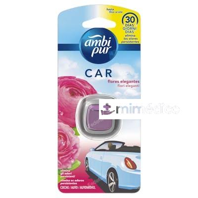 AMBIENTADOR DE CLIP PARA COCHE 2 ML FRESCO FLORAL AMBI PUR