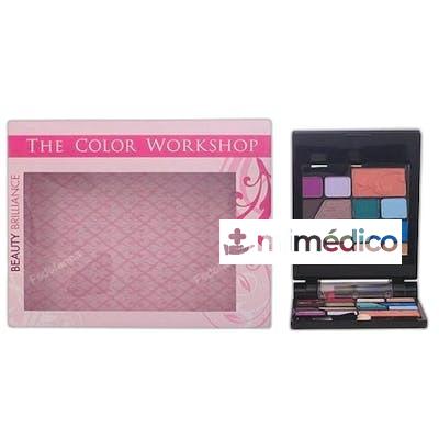 MAQUILLAJE MARKWINS BEAUTY BRILLIANCE CASE 7 PIEZAS 180 GR THE COLOR WORKSHOP