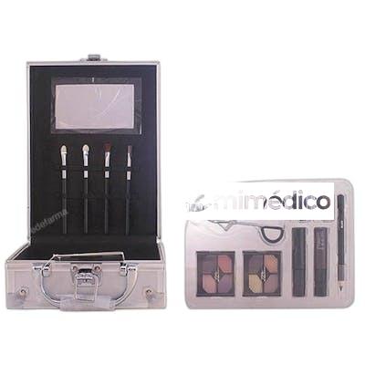 MAQUILLAJE MARKWINS THE EYES HAVE IT CASE SILVER 8 PIEZAS THE COLOR WORKSHOP