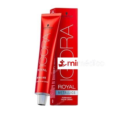 IGORA ROYAL METALLIC 632 RUBIO OSCURO MATE CENIZA SCHWARZKOPF PROFESSIONAL