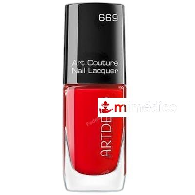 ART COUTURE ESMALTE DE UNAS 10 ML 669 ON FIRE ARTDECO