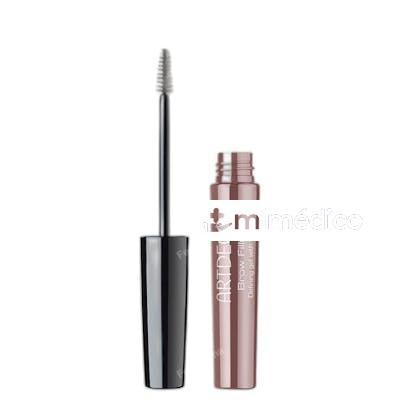 GEL PARA CEJAS CON COLOR Y MICROFIBRAS 02 LIGHT BROWN NA ARTDECO