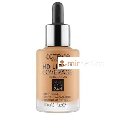 BASE DE MAQUILLAJE HD LIQUID COVERAGE 30 ML 065 BRONZE BEIGE CATRICE COSMETICS
