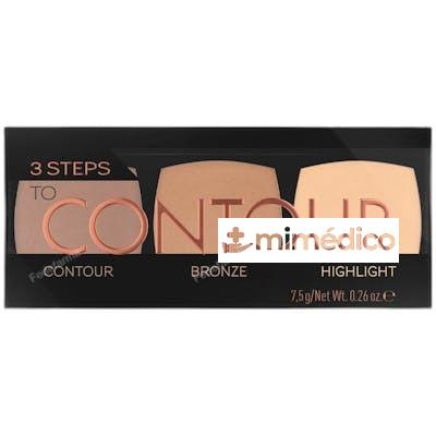 PALETA CONTOURING 3 STEPS TO CONTOUR NA CATRICE COSMETICS