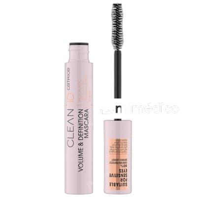 CLEAN ID MASCARA DE PESTANAS VOLUME DEFINITION 010 ULTIMATE CATRICE COSMETICS